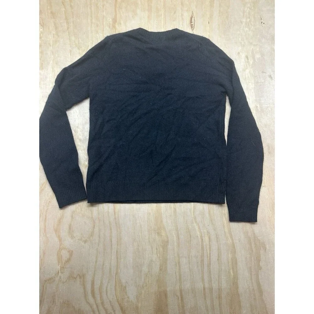 Caslon 100% cashmere black V neck sweater size XS NWTs Women’s Pullover Capsule‎